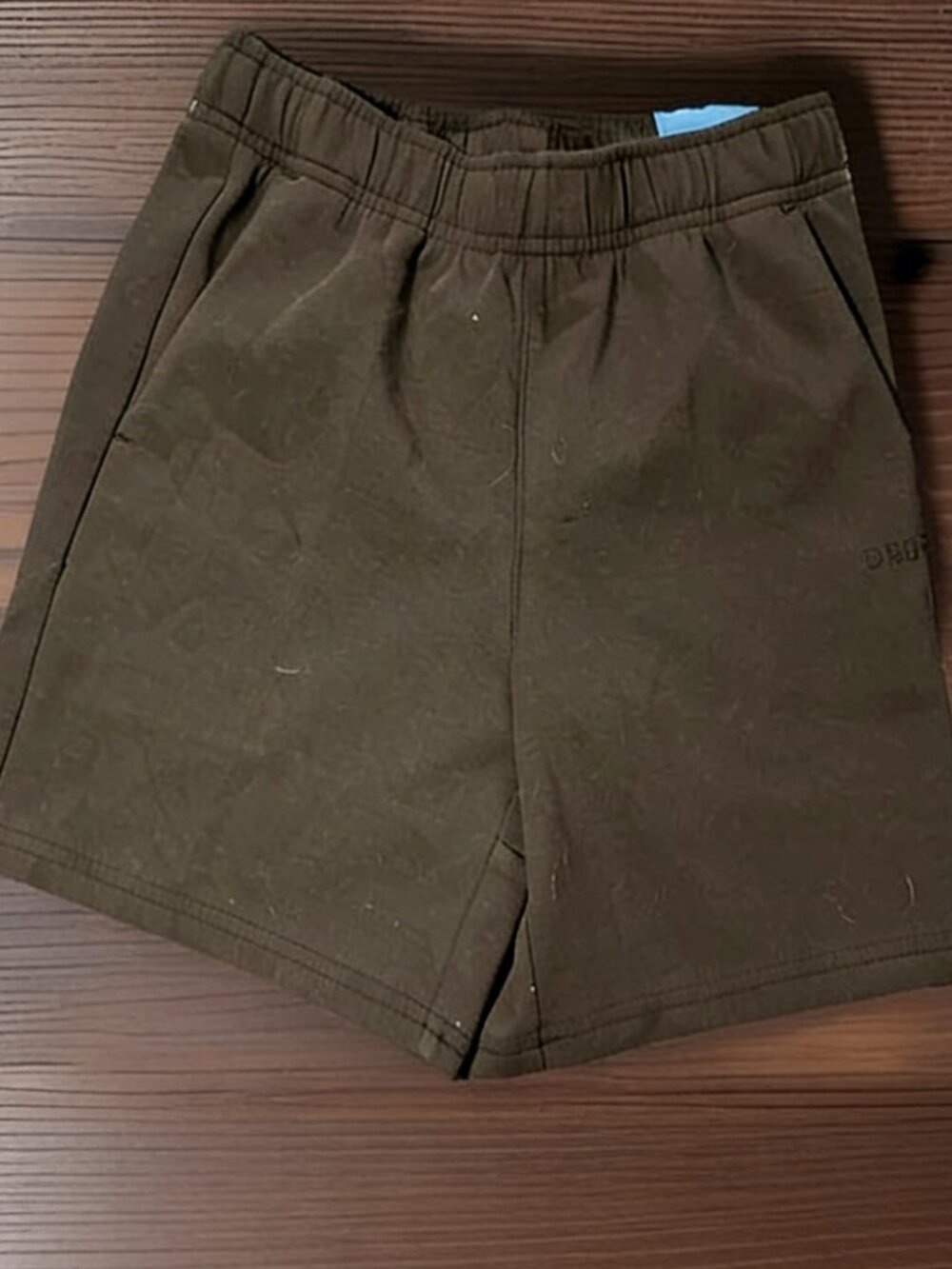 New-DSG Sport Fleece Shorts-Boys Size S-Pure Black